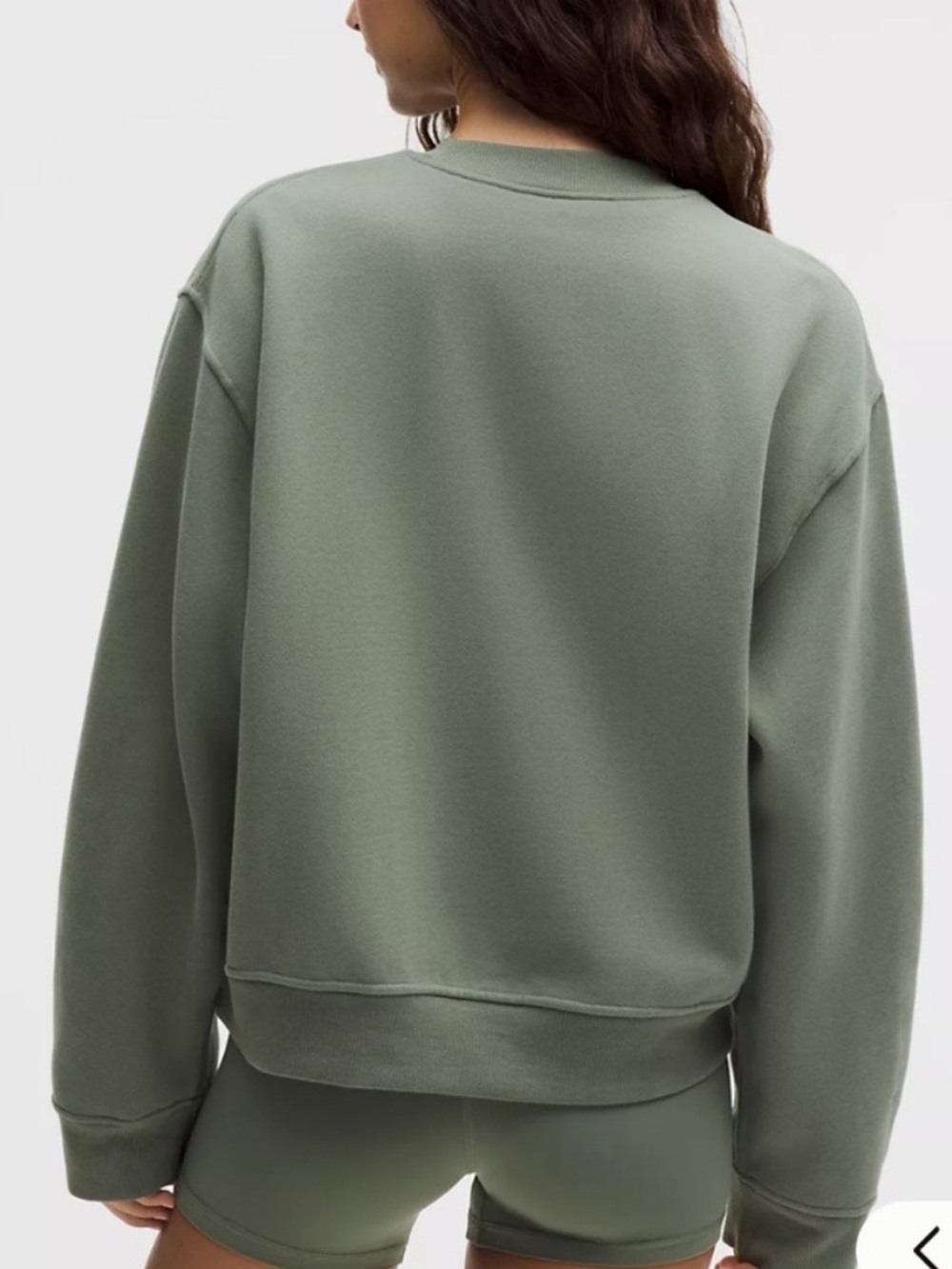 lululemon athletica Sage Green Crewneck Sweatshirt - Picture 2 of 9